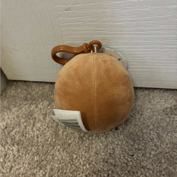 NWT Danilo chocolate banana toast Squishmallow clip - Picture 5 of 6